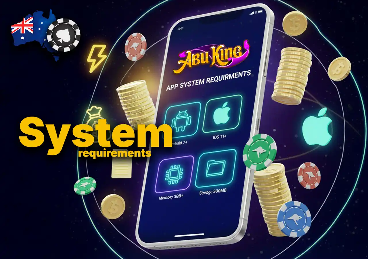 AbuKing Casino App System Requirements – Android & iOS